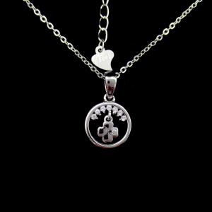China 18K Gold Plating 925 Silver Necklace For Woman OEM &amp; ODM Accepted wholesale