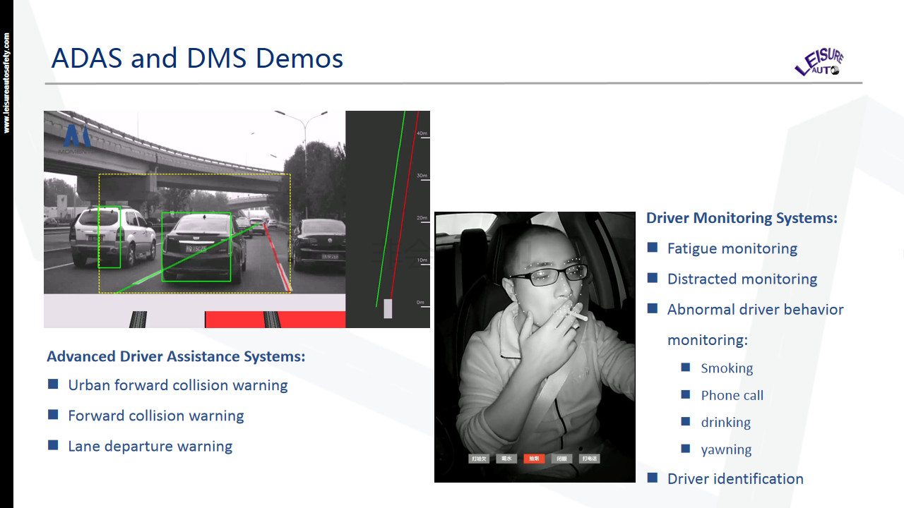 Car Dvr Adas Forward Collision Alert And Lane Departure Warning 1920*1080