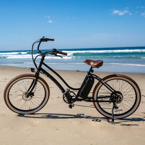 7 speed Beach Cruiser Electric Bike 48V 500W Vintage Electric Bicycle 26 Inch