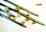 H22 Tapered Rock Drill Steel Rod , Hexagonal Hollow Mining Drill Rods