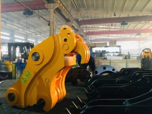 China Q355 Excavator Hydraulic Quick Coupler For Hyundai wholesale