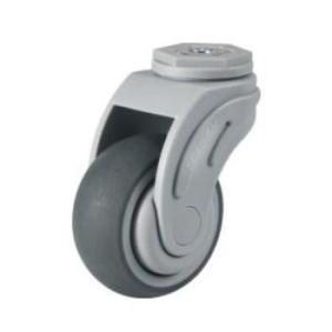 China 06-Medical caster Nylon yoke castors with TPR wheel wholesale