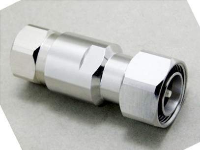 4.3-10 male connector clamp type RF connector for 1/2" flex cable low PIM VSWR 1.15 China manufacturer 