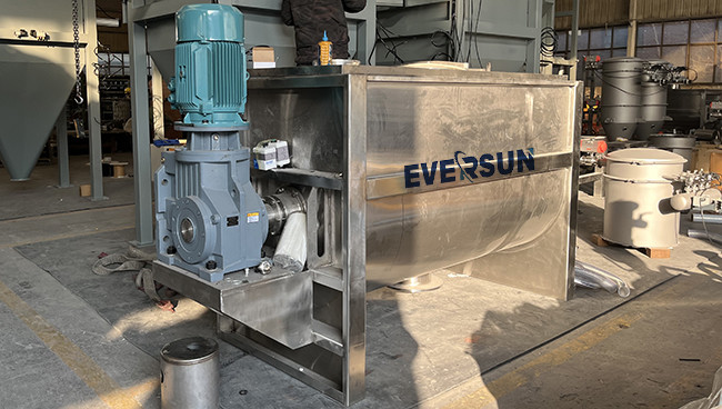 Industrial Ribbon Blender Small 300l Ribbon Type Mixer For Washing Powder