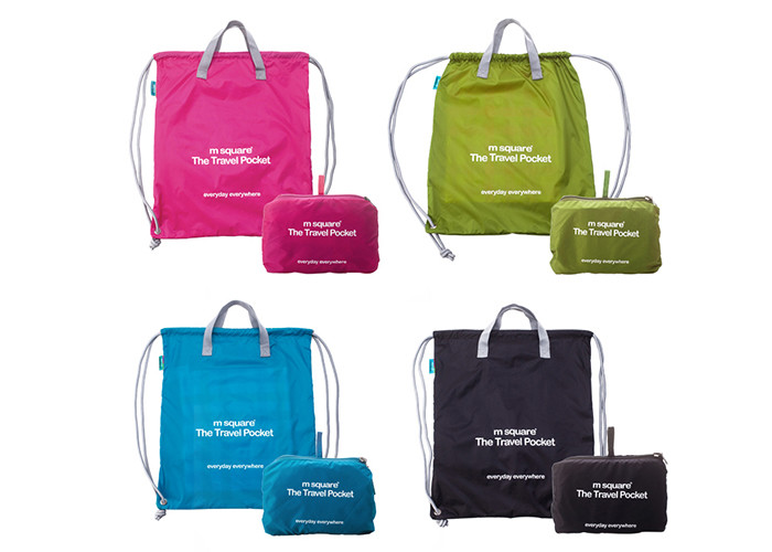 Promotional Printed New Style Folding Drawstring Gym Sports Backpacks