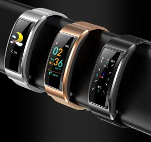 China B6S Call Sports Wristband Smartwatch Earbuds BT Headset 90mAh 0.96in wholesale