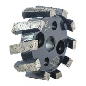 China Stone Grinding CNC Standard And Continuous Stubbing Wheel For Grinding Stone Slab Tools 20mm Thickness wholesale