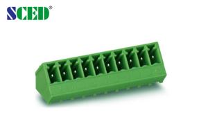 China Male Sockets Plug In Terminal Blocks , Pitch 3.81mm, 300V 8A , 2P - 22P wholesale