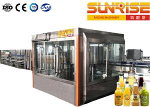 China 26000BPH Beverage Filling Line , Spring Water Glass Bottling Equipment wholesale