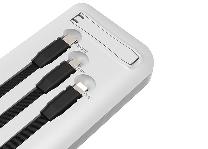Quick Charge Portable Power Bank 10000mAh USB C Cable DC 5V/2A DC9V/3A DC12V/1.5A