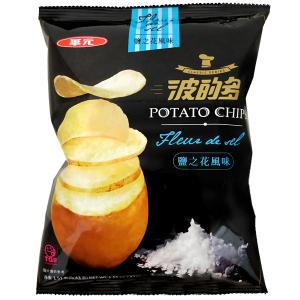 China Broaden your Asian wholesale by including Fleur de sel Sea salt 34g /10 Bags- Asian Snack Brand Wholesale-Veggie Snack wholesale
