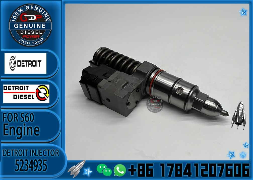 Engine 6067WU40/60 DDEC For Detroit Diesel Series 60 Fuel Injector R5234935 5234935 For Autocar, Ford, Freightliner, Ken