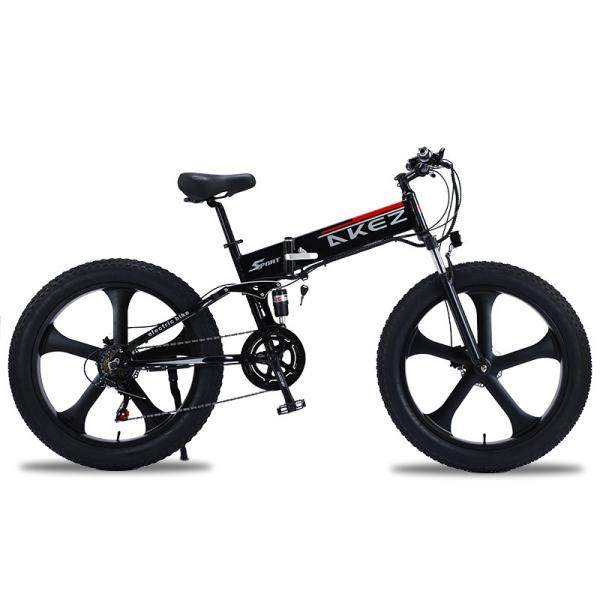Quality Magnesium Alloy Lithium Battery Electric Bike , 48V 500W Electric Bicycle for sale