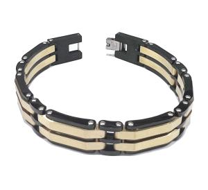 China Fashion Jewelry Stainless Steel Bracelet Hollow Out Square Pattern Gift Accessories wholesale
