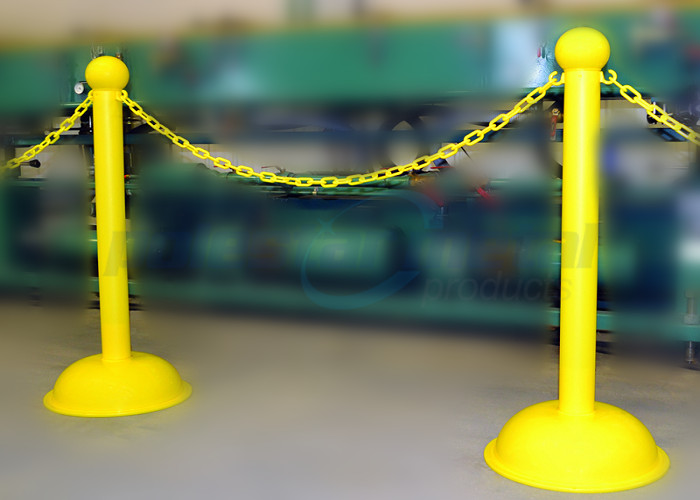 ISO Approved Decorative Lightweight Red Plastic Safety Chain For Street