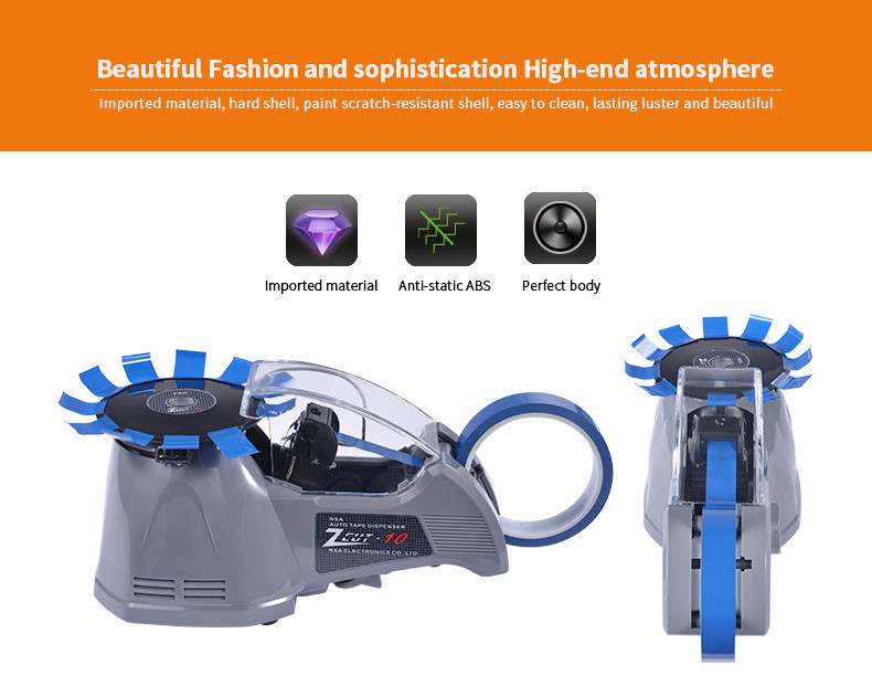50Hz Automatic Tape Cutter dispenser 110V 70mm Length OEM ABS Material
