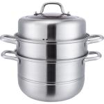 New Product 304 Stainless Steel Steamer Pot Soup Set Stainless Steel Cooker