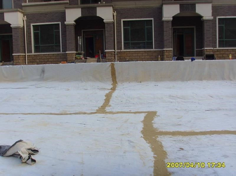 Artificial Lake Landfill Landscape Waterproof Geosynthetic Clay Liner for Outdoor