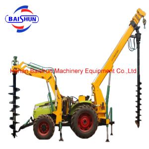China Tractor Mounted Pole Drilling Machine wholesale
