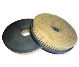 China PA66 Material Cleaning Disc Brush For BOE Lens Optical Glass Cleaning Line wholesale