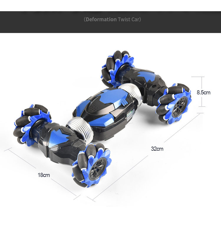 Hand Gesture Sensing RC Crawler Stunt Car Four-Wheel Drive Remote Control Toy for Boys