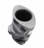 Reverse Kneading Block Extruder Screw Elements Intense Shearing Design Bimetallic Screw
