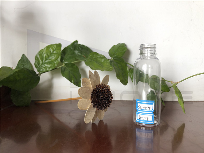 Transparent PETG ODM 250ml Sanitiser Empty Container Bottle