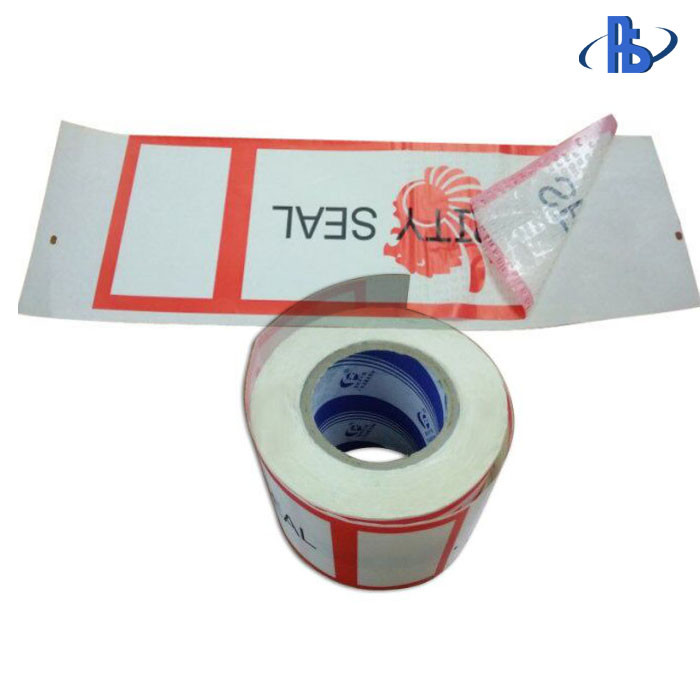 Anti Tamper VOID Security Labels Eco Friendly For Transportation