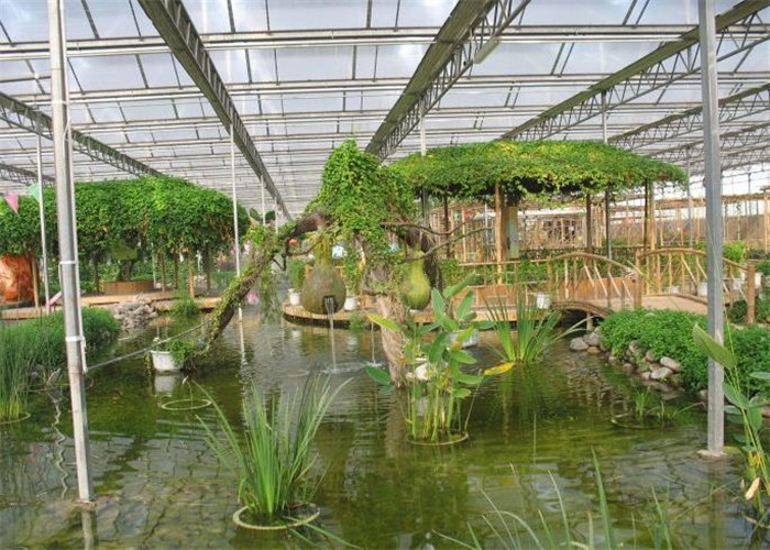 Small Size Double Wall Greenhouse Single Span Agricultural Greenhouse