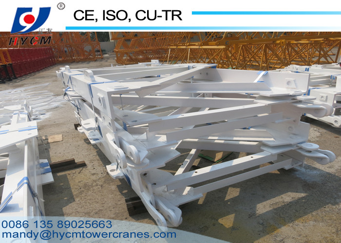 150m Height 60m Lifting Jib 6ton Load QTZ6013 Topkit Tower Crane with Hammer Head