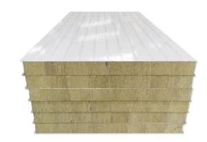 China Sandwich Panel Rockwool Exterior Insulation Board 48kg/M3 wholesale