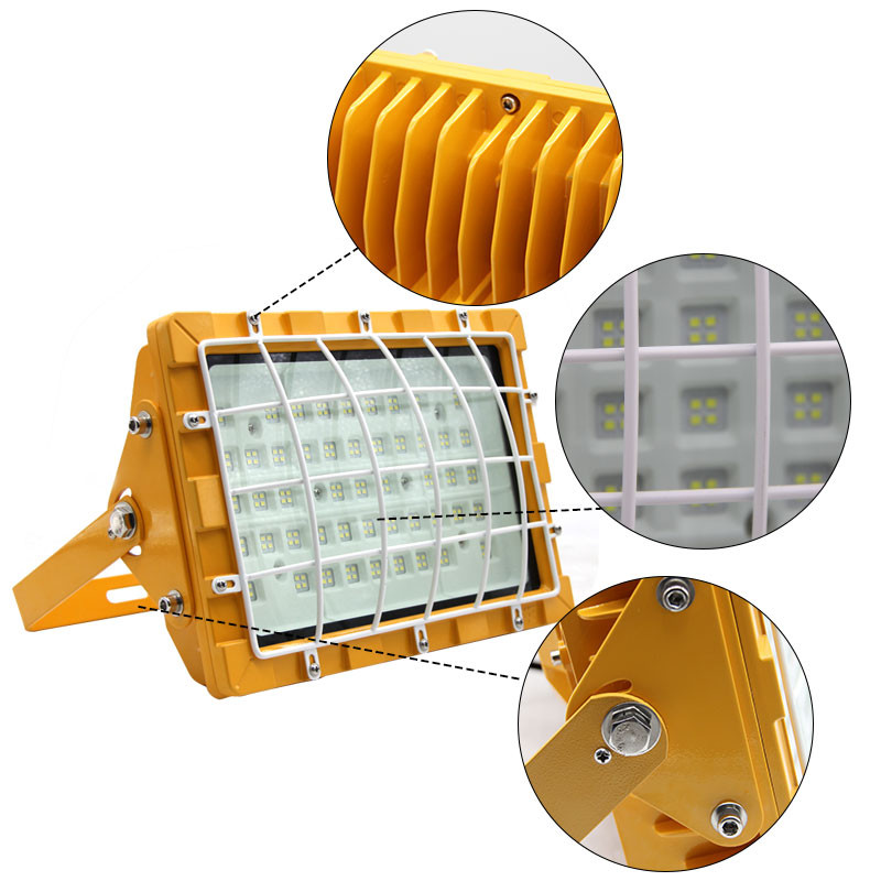 2700K - 6500K High Power Explosion Proof Lamp With Mesh Cover IP65