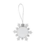 Blank High Transparent Plastic Sublimation Christmas Snowflake Ball Ornaments