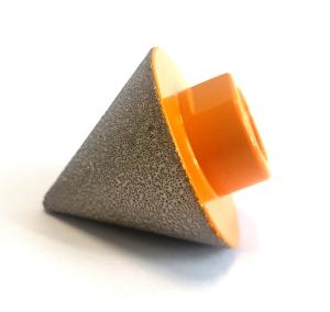 China Holes Cleaning Metal Bond 48mm Diamond Countersink Bit wholesale