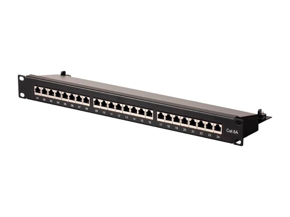 1U UTP Socket PDU Universal 24 Ports High Cardon Steel Outer Frame