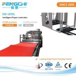 Automatic Speed Flute Laminator GW-1450L Paper Film Hot Laminating Machine 16000