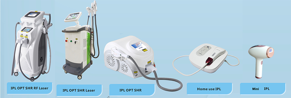 IPL RF Laser SHR Beauty Equipment Spider Veins Removal Machine