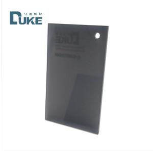 China Customized Acrylic Matte Black Day Night Acrylic Sheet Advertising Signage wholesale