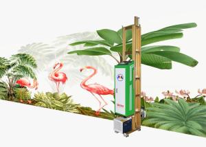 China Zkmc Vertical Wall Inkjet Printer Digital Canvas Wood Glass Painting wholesale