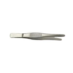China Instruments Curved Straight Surgical Medical Grade Tweezers Stainless Steel wholesale
