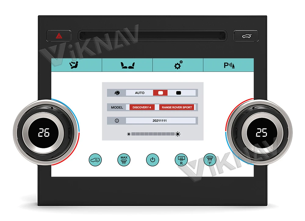 10.4 Inch Newest Generation AC Screen For Land Rover Range Sport L320 2009-2013 Air Condition Board Climate Control LCD