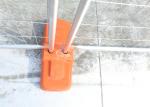 Horizontal tube diameter: 38mm Vertical tube diameter: 38mm Round Top Temporary