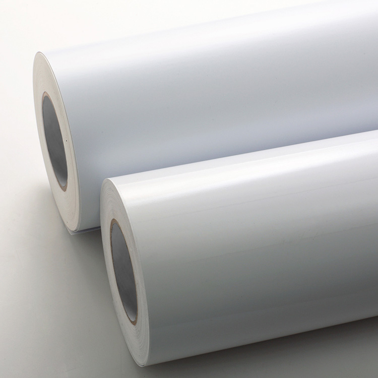 Printing House Label Material 80g Coated Paper with Permanent Adhesive and Viscosity