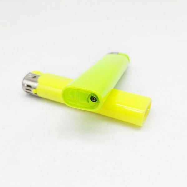 Rubber Color Cr Long Electric Lighter for Wholesale