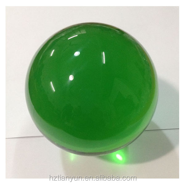 Translucent Colorful Resin Ball D15mm - D200mm Large Clear Acrylic Ball
