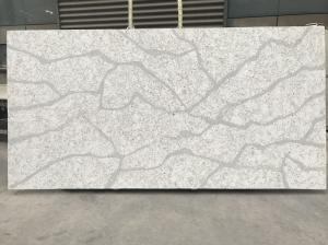 China Stain Resistant Calacatta Marble Quartz / Calacatta White Granite Bacteria Resistant wholesale