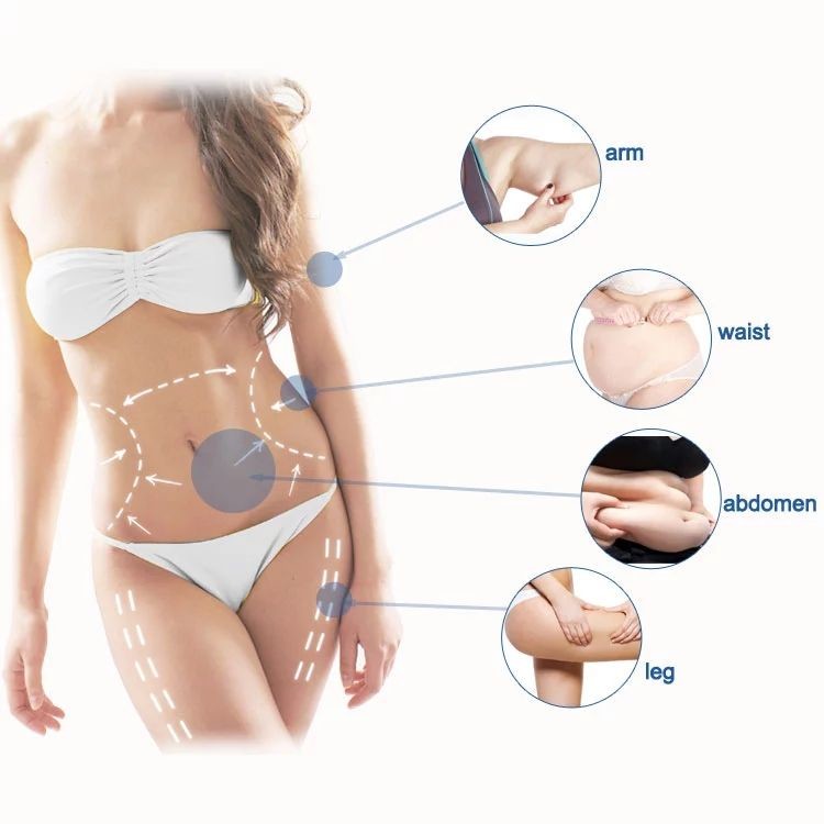 Cellulite 635nm Lipo Laser Slimming Machine 3Mhz Multipolar RF Instrument