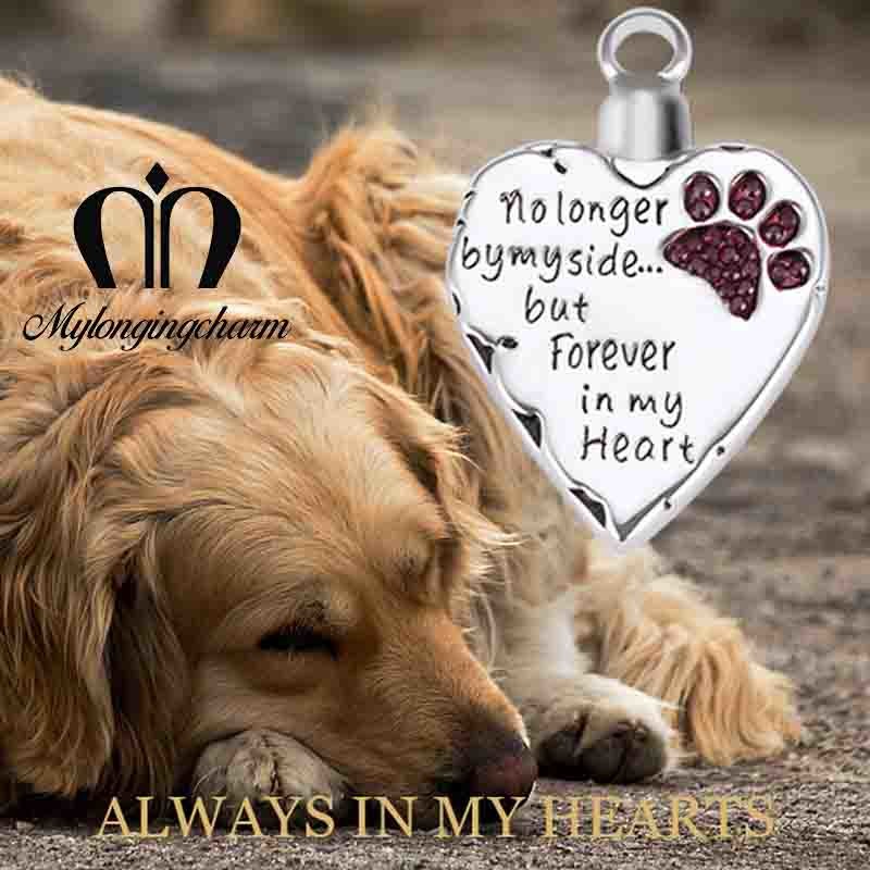 Engraved 304 Stainless Steel Heart Cremation Urn Necklace