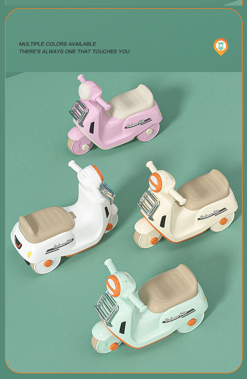 Customized Kids Gift for Boys Girls 12 inch Seat Type Walker Sliding Balanced Car