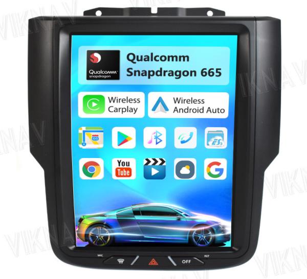 Viknav Car Radio For Dodge Ram 1500 (2013-2018) 10.4 inch Android Auto audio